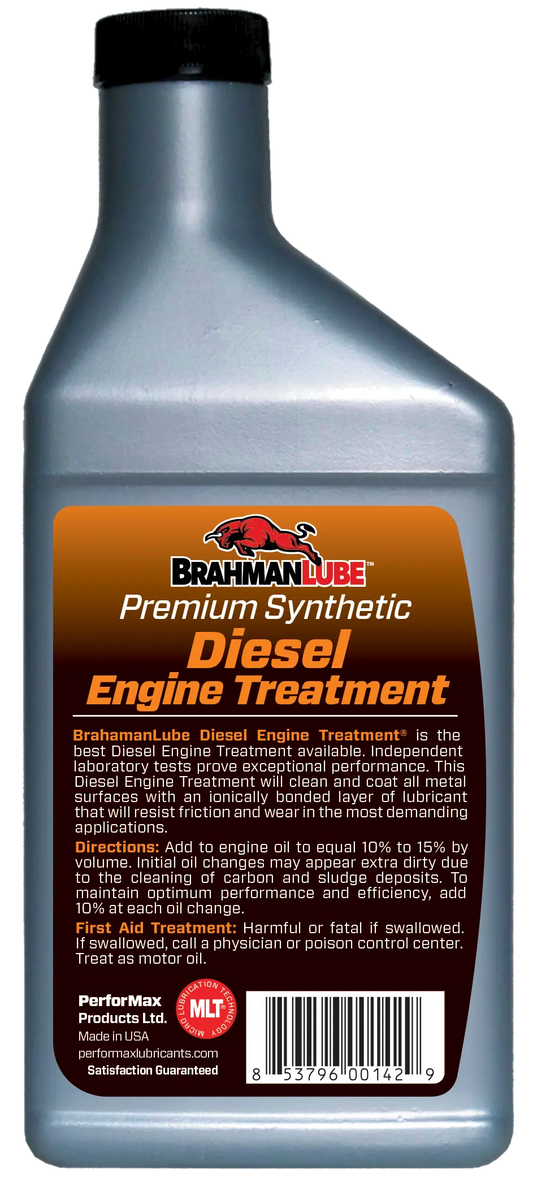 BrahmanLube Diesel Engine Treatment - 16 oz BrahmanLube